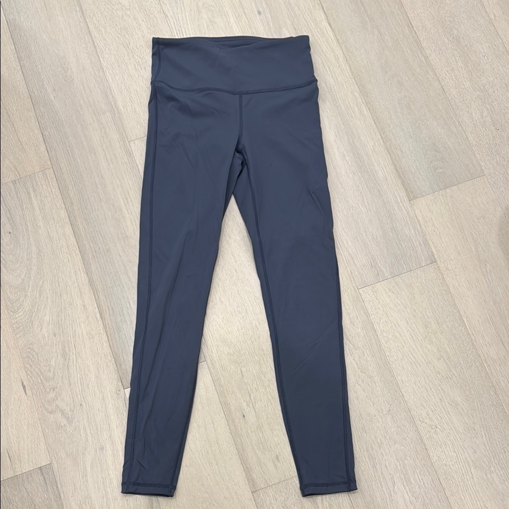 High-Waisted Navy Leggings